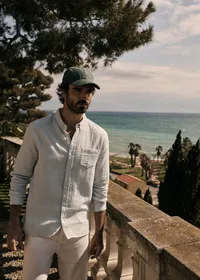 Chemise Luke - Rayures Bleu / Blanc — view 2