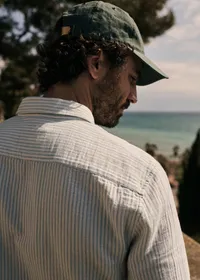Chemise Luke - Rayures Bleu / Blanc — view 3