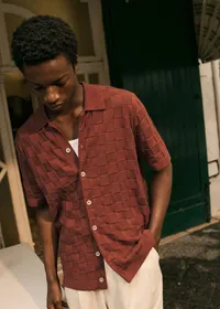 Chemise Maille Astor - Rouille — view 5