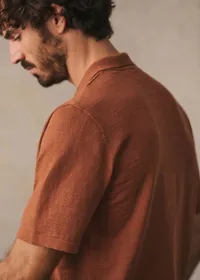 Chemise Maille Jonas - Camel — view 2