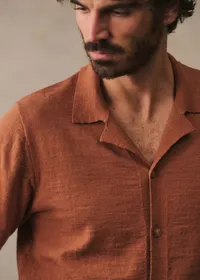Chemise Maille Jonas - Camel — view 3
