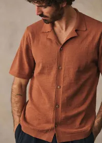 Chemise Maille Jonas - Camel — view 4