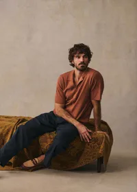Chemise Maille Jonas - Camel — view 5