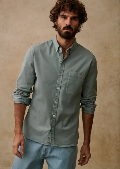 Chemise Miles - Vert Délavé