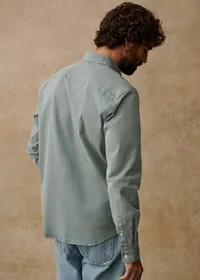 Chemise Miles - Vert Délavé — view 2
