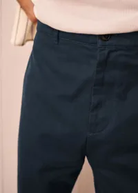 Chino Droit Clay - Marine — view 2