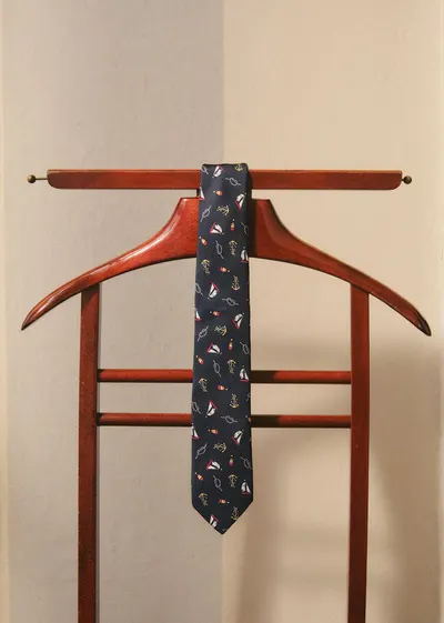 Cravate Fletcher - Motifs Maritime