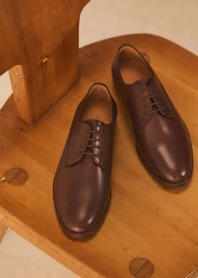 Derbies Steve - Cuir Tradition Camel