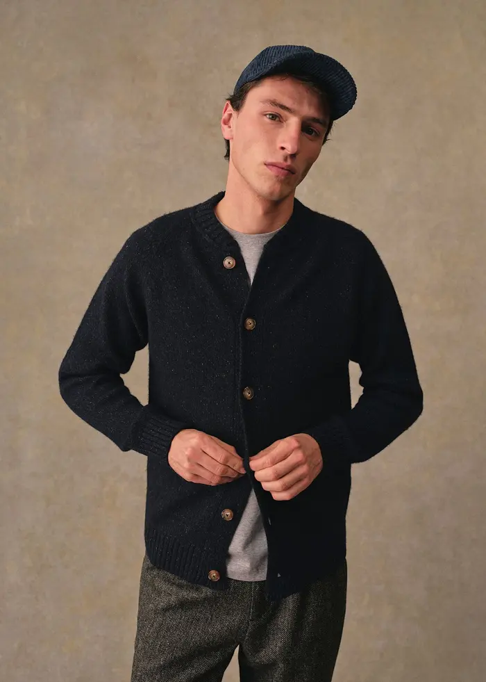 Gilet Trudel - Marine Moucheté