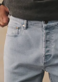 Jean Avi Slim - Bleu Denim Délavé — view 2