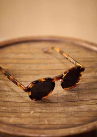 Lunettes de soleil Leo - Écailles — view 4