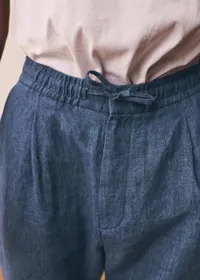 Pantalon Agnel - Bleu Chiné — view 2
