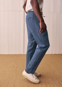 Pantalon Agnel - Bleu Chiné — view 5