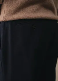 Pantalon Bergame - Marine Foncé — view 3