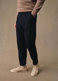 Pantalon Bergame - Marine Foncé — view 5
