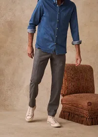 Pantalon Carl - Gris Clair — view 5