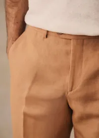 Pantalon Carl Lin - Camel — view 2