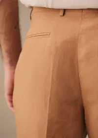 Pantalon Carl Lin - Camel — view 3