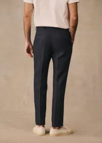Pantalon Carl Lin - Marine — view 4