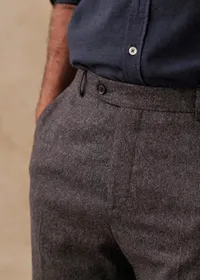 Pantalon Carl - Tweed Anthracite — view 2