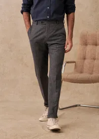Pantalon Carl - Tweed Anthracite — view 4