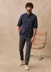 Pantalon Carl - Tweed Anthracite — view 5