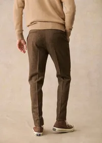Pantalon Carl - Tweed Marron — view 4