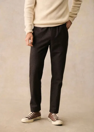 Pantalon Danny Laine - Marron