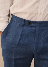 Pantalon Deon - Bleu Chiné — view 2