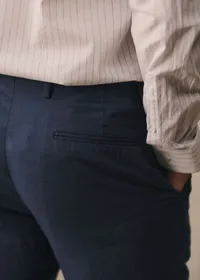 Pantalon Deon - Bleu Foncé — view 3