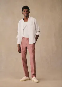 Pantalon Deon - Rose Chiné — view 2
