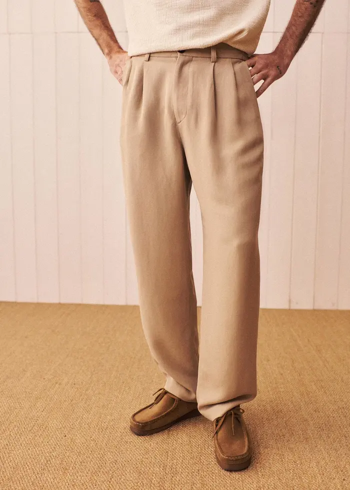 Pantalon Dusk Élastiqué - Beige