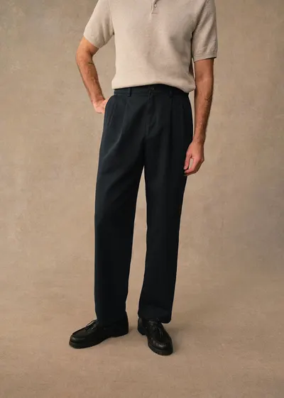 Pantalon Dusk Élastiqué - Bleu Foncé