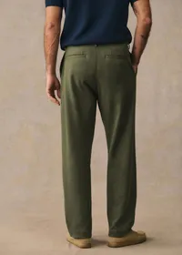 Pantalon Dusk Élastiqué - Vert — view 4