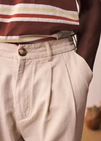 Pantalon Floris - Écru — view 2