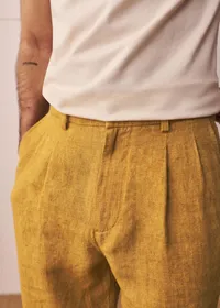 Pantalon Floris - Moutarde — view 2