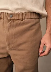 Pantalon Shane - Camel Délavé — view 2