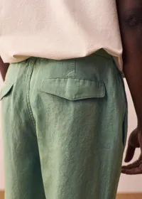 Pantalon Shane Lin - Vert Clair — view 3