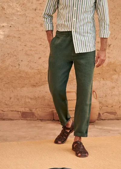 Pantalon Shane Lin - Vert Foncé