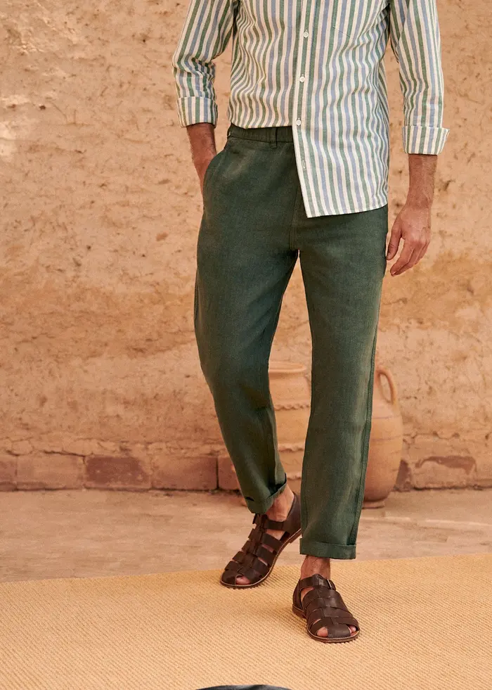 Pantalon Shane Lin - Vert Foncé