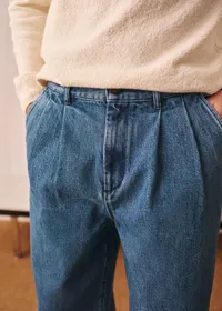 Pantalon Stewart - Denim bleu — view 2