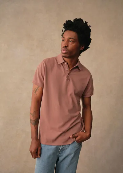 Polo Cross - Vieux Rose