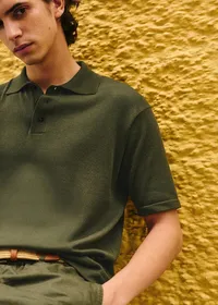 Polo Maille Andrea - Kaki — view 2