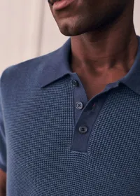 Polo Maille Gael - Marine — view 5