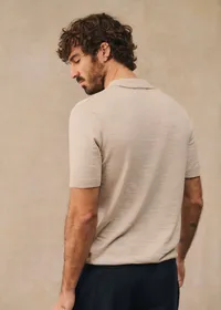 Polo Maille Joan - Écru — view 2