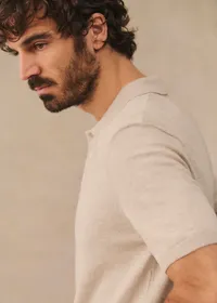 Polo Maille Joan - Écru — view 5