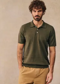 Polo Maille Joan - Kaki — view 4
