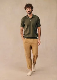 Polo Maille Joan - Kaki — view 5