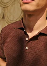 Polo Maille Marnil - Marron — view 2