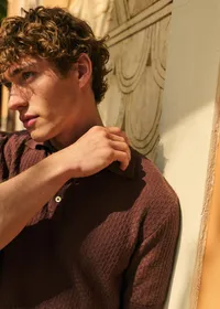 Polo Maille Marnil - Marron — view 4